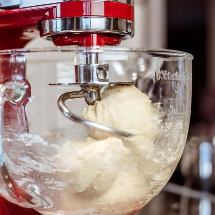 Kitty Professional Profi Edelstahl-Knethaken Teigpeitsche kompatibel mit KitchenAid 4,3 / 4,7 und 4,8 Liter - 2. Wahl