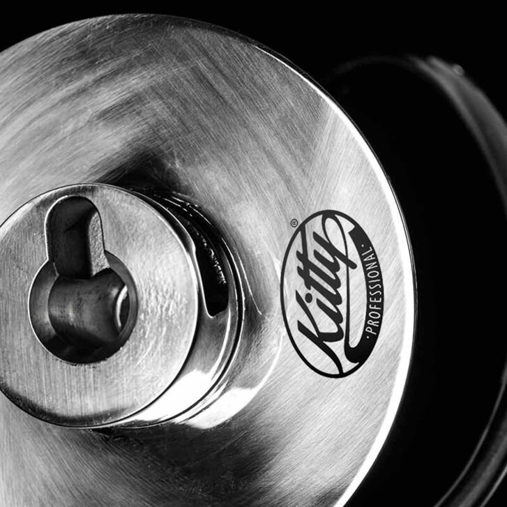 Kitty Professional Profi Edelstahl-Knethaken Teigpeitsche kompatibel mit KitchenAid 4,3 / 4,7 und 4,8 Liter