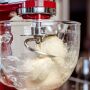 Kitty Professional Profi Edelstahl-Knethaken Teigpeitsche kompatibel mit KitchenAid 4,3 / 4,7 und 4,8 Liter