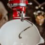 Kitty Professional Profi Edelstahl-Knethaken Teigpeitsche kompatibel mit KitchenAid 4,3 / 4,7 und 4,8 Liter