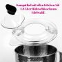 Kitty Professional Profi-Spritzschutz Zuhälter kompatibel mit KitchenAid 4,8 Liter Küchenmaschine - 2. Wahl