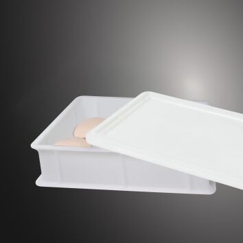 Stapelbare Pizzateigbox inkl. Deckel
