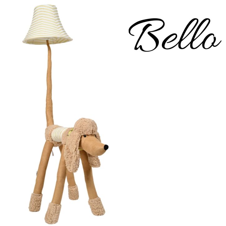 Happy Lamps Stehleuchte "Bello der treue Pudel"