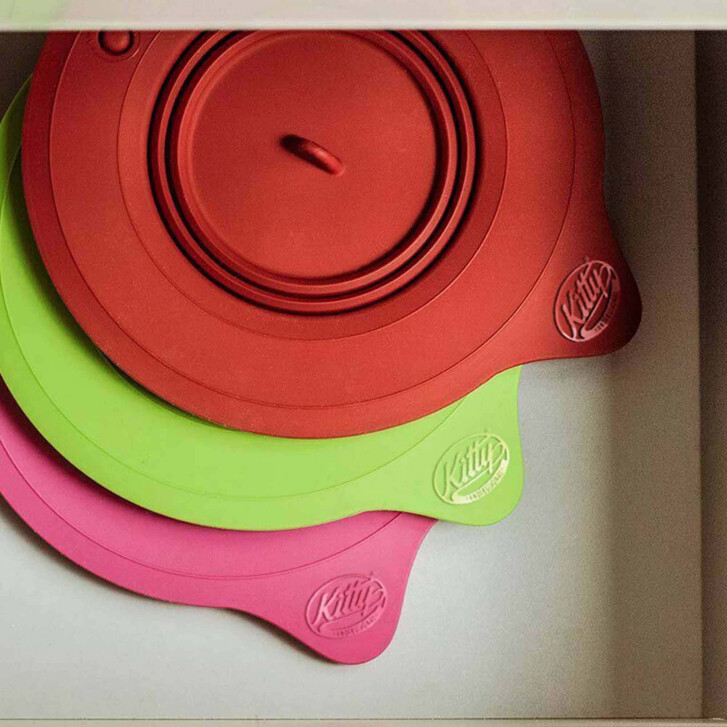 Kitty Professional Starter-Set mit Herzschütte, Teigkarte & Frischhaltedeckel - ANTHRAZIT