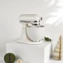 MONOCHROME COLLECTION: KitchenAid Artisan 4,7 Liter PORCELAIN WHITE Modell KSM156 Küchenmaschine