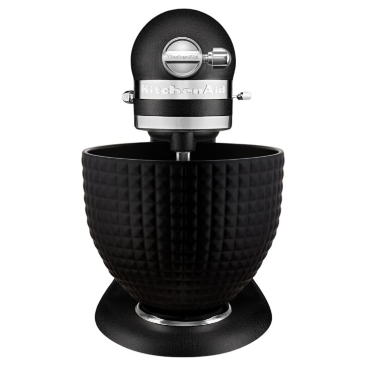 MONOCHROME COLLECTION: KitchenAid Artisan 4,7 Liter  GUSSEISEN SCHWARZ Modell KSM156 Küchenmaschine