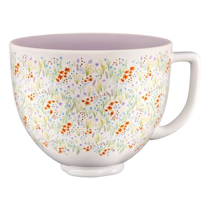 KitchenAid Keramikschüssel "WILDFLOWER" für 4,7L Küchenmaschinen