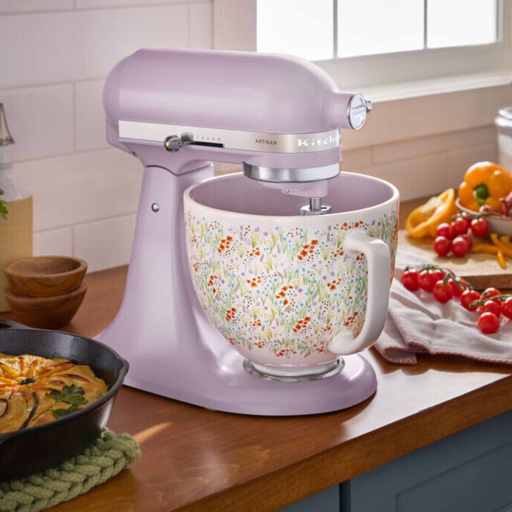 KitchenAid Keramikschüssel "WILDFLOWER" für 4,7L Küchenmaschinen