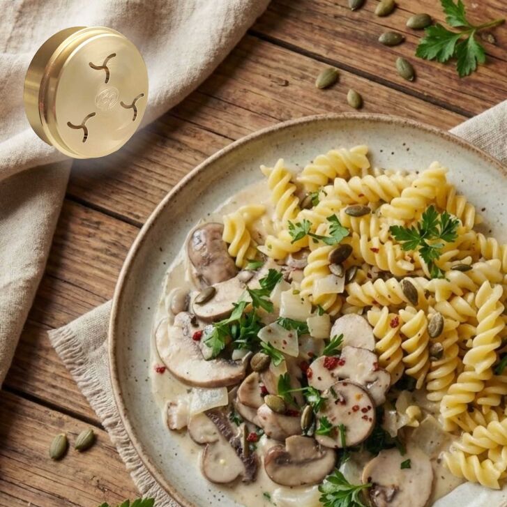 Kenny Professional Profi-Pasta-Teigwareneinsatz aus Bronze kompatibel mit Kenwood Nudelpresse Pasta Fresca