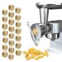 Kenny Professional Profi-Pasta-Matrize aus Bronze kompatibel mit Kenwood Nudelpresse Pasta Fresca