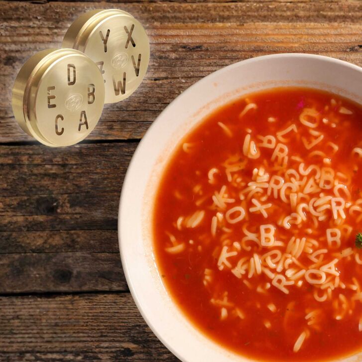 Kenny Professional Profi-Pasta-Matrize Q-R-S-T-U kompatibel mit Kenwood Nudelpresse Pasta Fresca