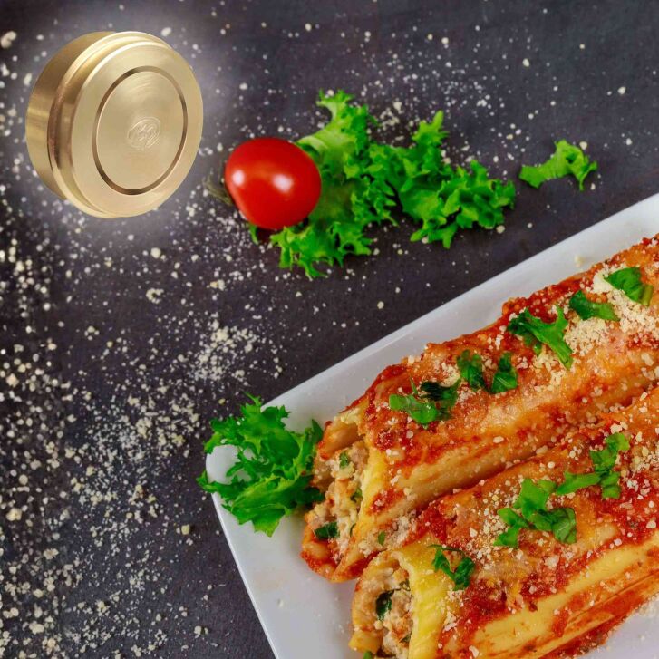 Kenny Professional Profi-Pasta-Matrize Cannelone 28mm kompatibel mit Kenwood Nudelpresse Pasta Fresca