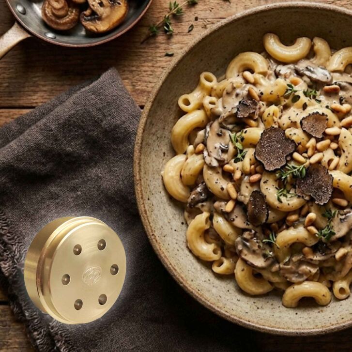 Kenny Professional Profi-Pasta-Matrize Curvetti 4,1mm kompatibel mit Kenwood Nudelpresse Pasta Fresca