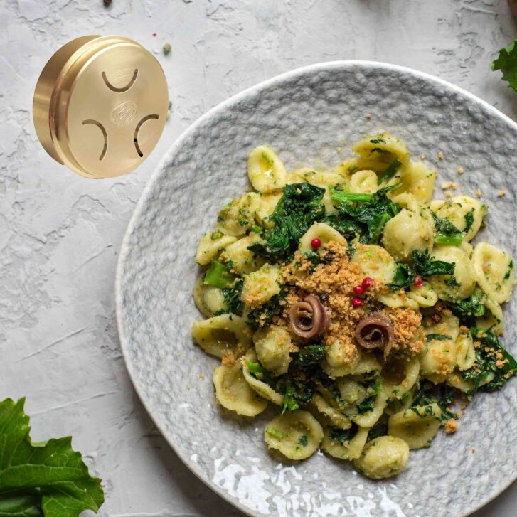 Kenny Professional Profi-Pasta-Matrize Orecchiette 15,5mm kompatibel mit Kenwood Nudelpresse Pasta Fresca