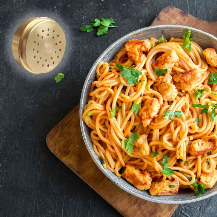 Kenny Professional Profi-Pasta-Matrize Spaghetti 2mm kompatibel mit Kenwood Nudelpresse Pasta Fresca