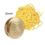 Kenny Professional Profi-Pasta-Matrize Spaghetti 2mm kompatibel mit Kenwood Nudelpresse Pasta Fresca