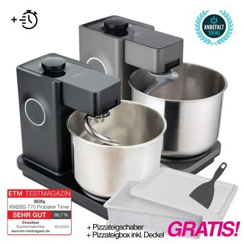 WILFA PROBAKER mit Timer inkl. 9-teiligem Zubehör