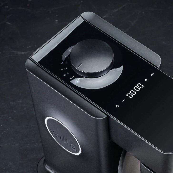 WILFA PROBAKER KM2BS-T70 – Schwarz mit Timer, inkl. 9-teiligem Zubehör