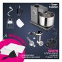 Wilfa Probaker Timer Spar-Set mit Fleischwolf & Spritzgebäckvorsatz inkl. GRATIS Tool-Adapter - GRAU KM2GY-T70