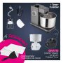 Wilfa Probaker Timer Spar-Set mit Flockenvorsatz inkl. GRATIS Tool-Adapter - GRAU KM2GY-T70