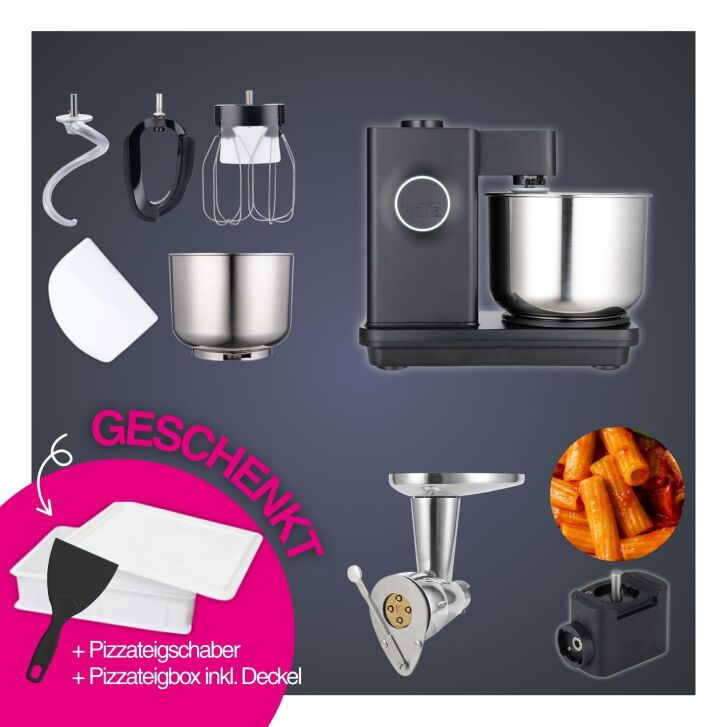 Wilfa Probaker Spar-Set mit Pasta Fresca - SCHWARZ KM1B-70