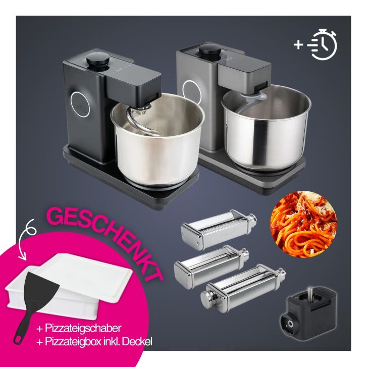 Wilfa Probaker Timer Spar-Paket mit 3-teiligem Pasta-Set