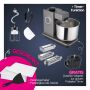 Wilfa Probaker Timer Spar-Paket mit 3-teiligem Pasta-Set inkl. GRATIS Tool-Adapter - GRAU KM2GY-T70