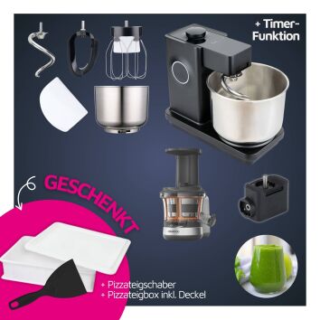 Wilfa Probaker Timer Spar-Set mit Slow Juicer - SCHWARZ...