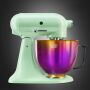 Kitty Professional Profi-Rührschüssel Super Bowl kompatibel mit KitchenAid 4,3 / 4,7 und 4,8 L - SUNRISE