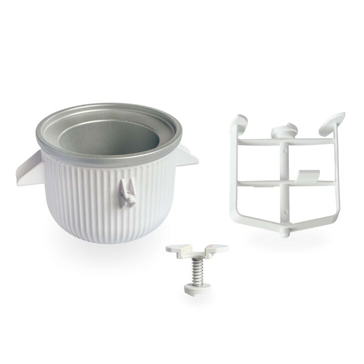 Kitty Professional Profi-Eisbereiter "Frosty" kompatibel mit allen KitchenAid Classic und Artisan Küchenmaschinen ab 4,3 L