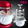 Kitty Professional Profi-Eisbereiter "Frosty" kompatibel mit allen KitchenAid Classic und Artisan Küchenmaschinen ab 4,3 L