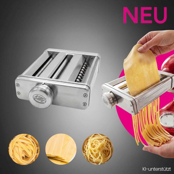 Kitty Professional Profi-Pastawalze 3-in-1 "Alberto" kompatibel mit KitchenAid