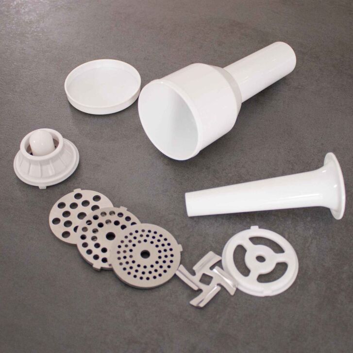 Kitty Professional Profi-Kunststoff-Fleischwolf "Wolfi" kompatibel mit KitchenAid Küchenmaschinen