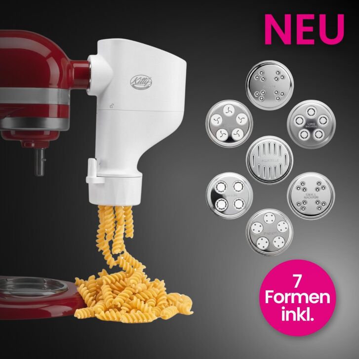 Kitty Professional Profi-Röhrennudelvorsatz "Nonna" kompatibel mit KitchenAid