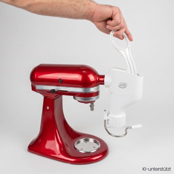 Kitty Professional Profi-Röhrennudelvorsatz "Nonna" kompatibel mit KitchenAid