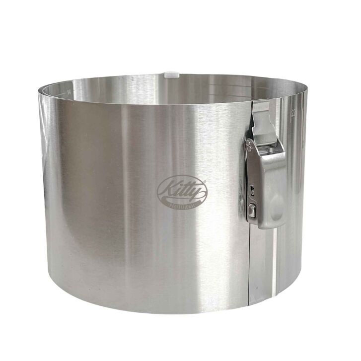 Kitty Professional Profi-Backring "Ringbert" mittel - 15 cm hoch -  für Torten zwischen 18 und 30 cm Durchmesser
