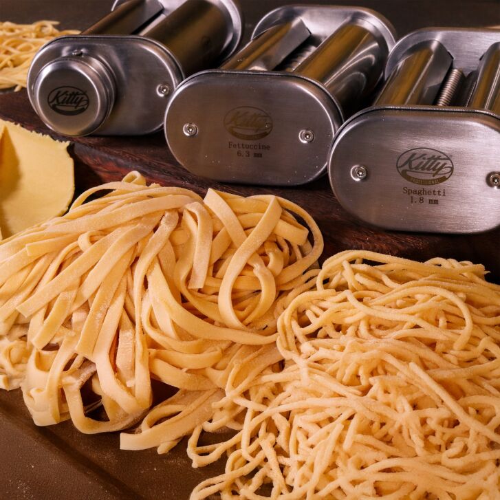 Kitty Professional Profi-Pastawalzen-Set "Mamma Mia" kompatibel mit KitchenAid Küchenmaschinen