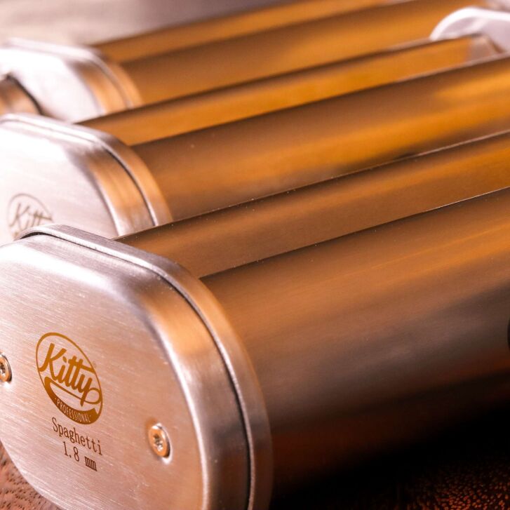 Kitty Professional Profi-Pastawalzen-Set "Mamma Mia" kompatibel mit KitchenAid Küchenmaschinen