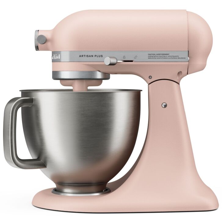 KitchenAid Artisan Plus 4,7 Liter Küchenmaschine Modell 5KSM50 - FEATHER PINK