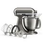 KitchenAid Artisan Plus 4,7 Liter Küchenmaschine Modell 5KSM50 - MEDAILLON SILBER