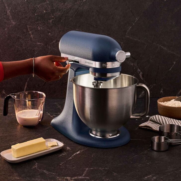 KitchenAid Artisan Plus 4,7 Liter Küchenmaschine mit Licht Modell 5KSM50 - WILD BLUEBERRY