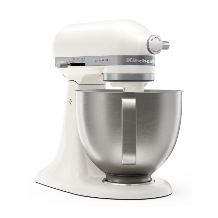 KitchenAid Artisan Plus 4,7 Liter Küchenmaschine mit Licht Modell 5KSM50 - PORCELAIN WHITE