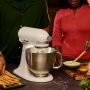 KitchenAid Artisan Plus 4,7 Liter Küchenmaschine mit Licht Modell 5KSM50 - PORCELAIN WHITE