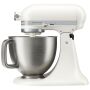 KitchenAid Artisan Plus 4,7 Liter Küchenmaschine mit Licht Modell 5KSM50 - PORCELAIN WHITE