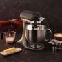 KitchenAid Artisan Plus 4,7 Liter Küchenmaschine mit Licht Modell 5KSM50 - GUSSEISEN SCHWARZ