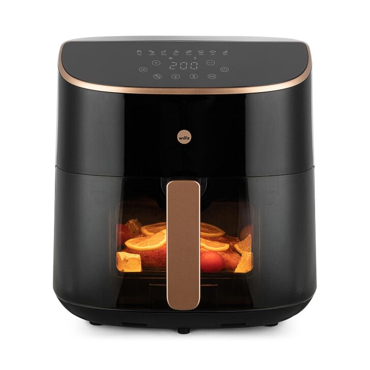 WILFA Airfryer Dualfry Split 8L Schwarz AFD-80SPLIT