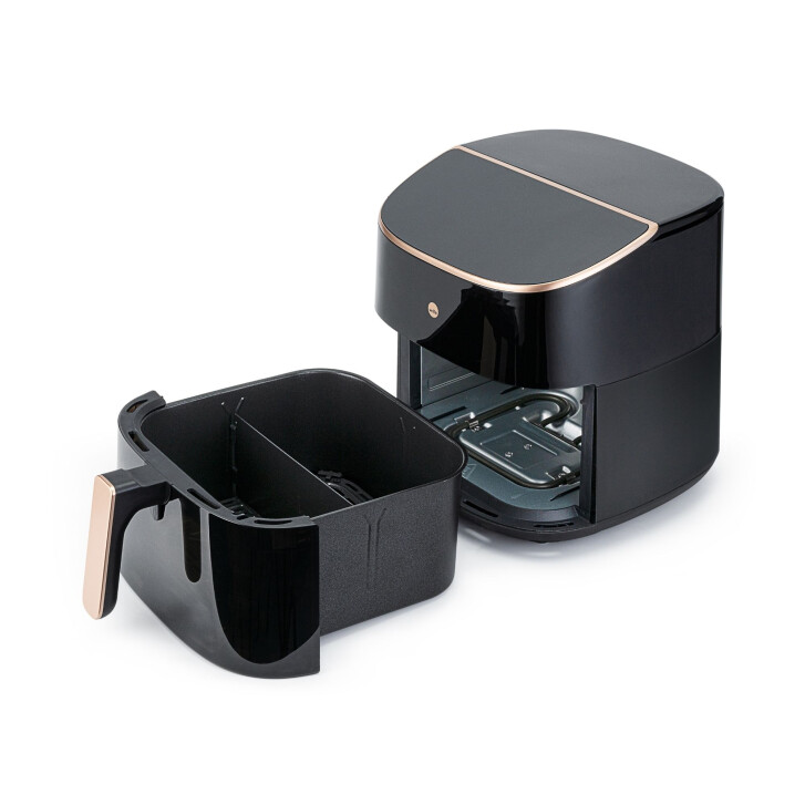 WILFA Airfryer Dualfry Split 8L Schwarz AFD-80SPLIT