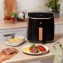 WILFA Airfryer Dualfry Split 8L Schwarz AFD-80SPLIT