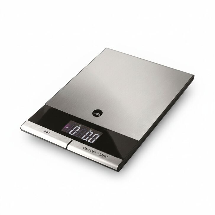 WILFA Küchenwaage Gram – Stahl KW-4