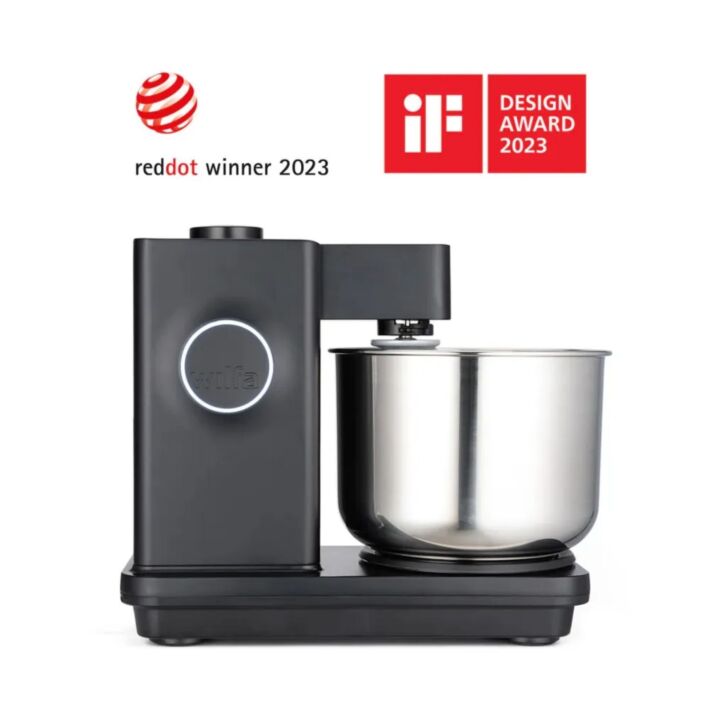 Wilfa Probaker KM1B-70 im Spar-Set Marcel Paa mit Teigbox inkl. Deckel und passendem Teigschaber sowie Teigkarte - Schwarz